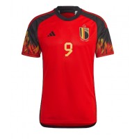 Billiga Belgien Romelu Lukaku #9 Hemma fotbollskläder VM 2022 Kortärmad